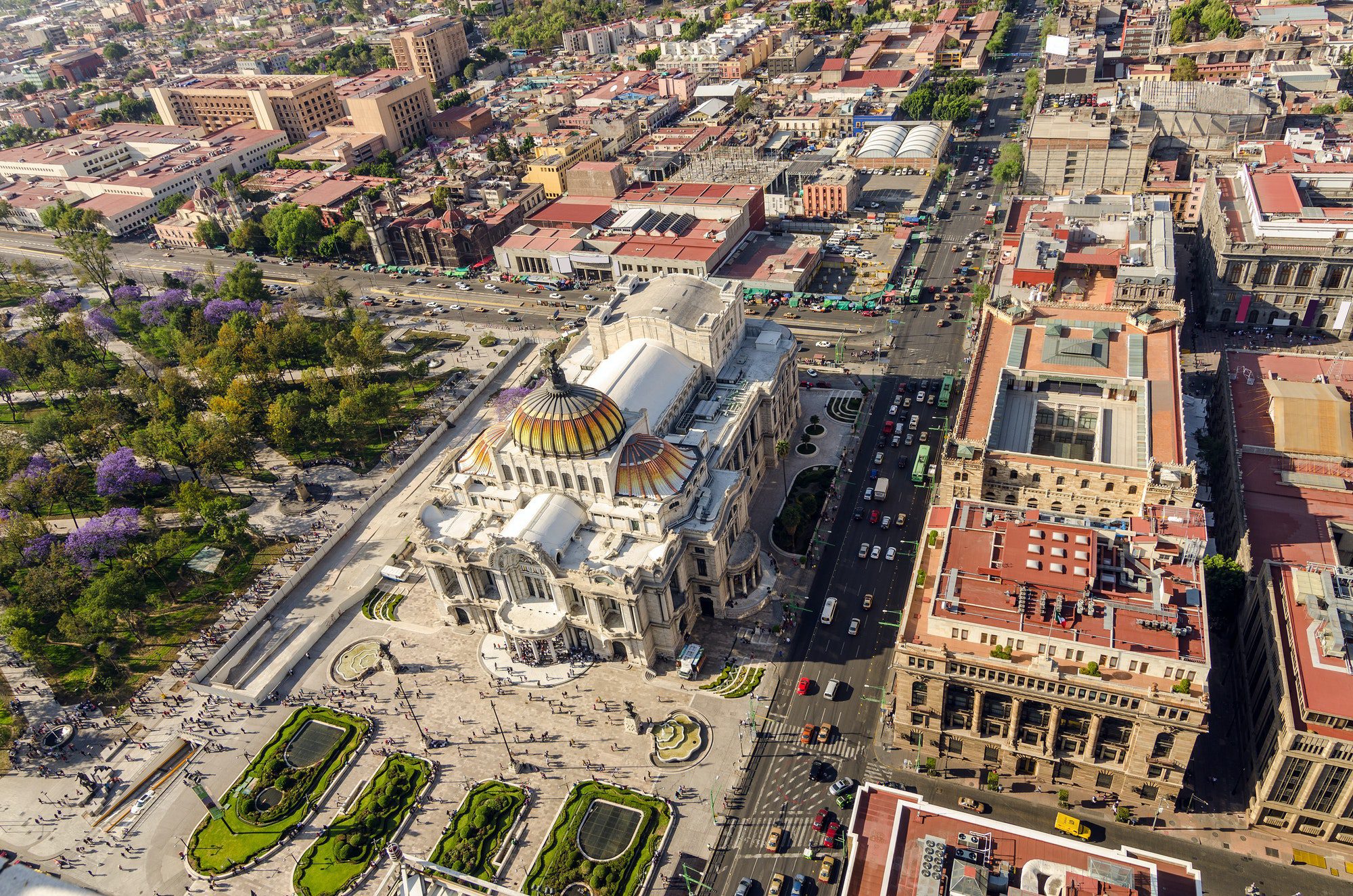 Mexico City Aerial View