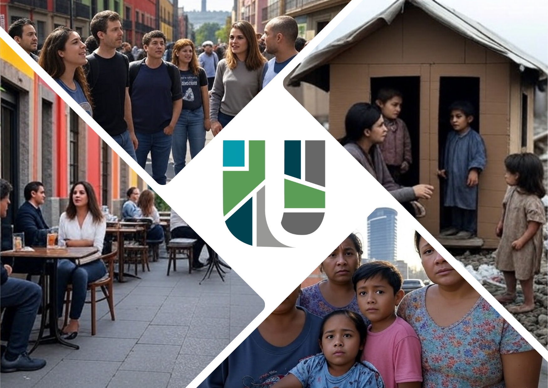 Gentrificación en la Ciudad de México con contraste urbano y residentes extranjeros
