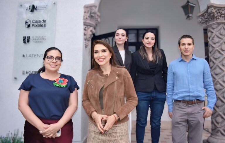 Integrantes del Colegio de Urbanistas de México dialogan con la diputada Miriam Saldaña sobre el rescate hídrico de los ríos Becerra, Tacubaya y Magdalena en la CDMX.